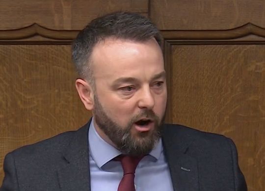 Colum Eastwood condemned the government at PMQs.