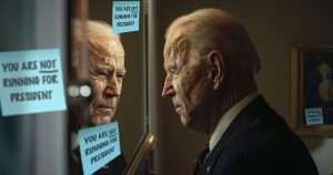 Joe Biden post-it notes