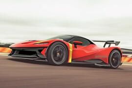 ferrari laferrari hybrid renderfront three quarter