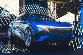 Alpine A390 Paris motor show 2024