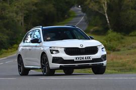 Skoda Kamiq long term test front lead