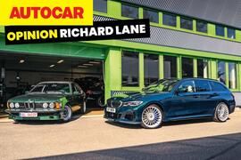 Alpina models front quarter road test column