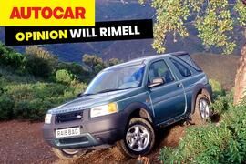 Land Rover Freelander off road WIL column