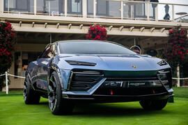 Lamborghini Lanzadaor concept on display at Pebble Beach