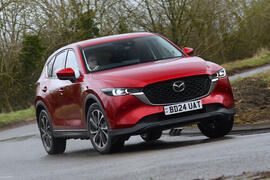 Mazda CX 5 front quarter tracking