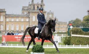 Blenheim Horse Trials dressage results 2024: Jerome Robine and Black Ice