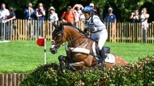 2024 eventing season – Laura Collett at the Paris Olympics.