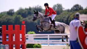 The Belgian Olympic eventing team has been disqualified from Paris 2024 after Dia Van Het Lichterveld Z tested positive for a banned substance