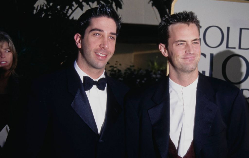 David Schwimmer and Matthew Perry