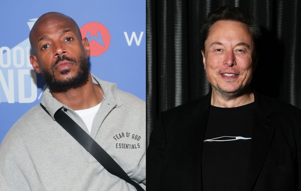 Marlon Wayans and Elon Musk