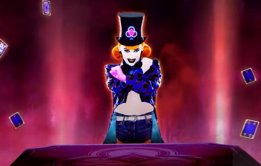 Just Dance 2025 Song List: A dancer can be seen