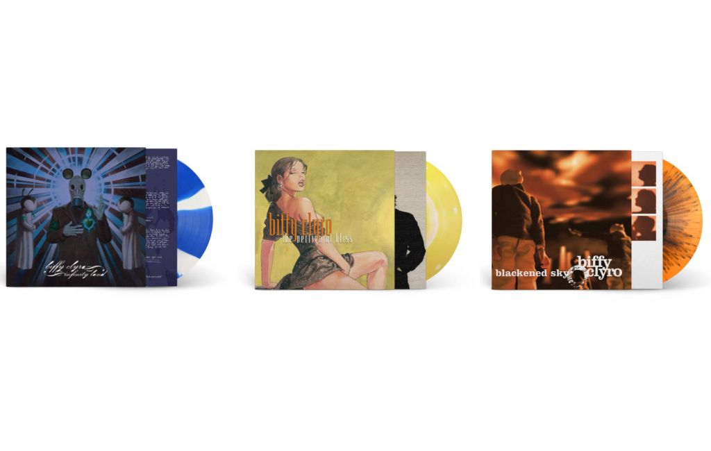 Biffy Clyro limited edition vinyl pressings. Credit: PRESS