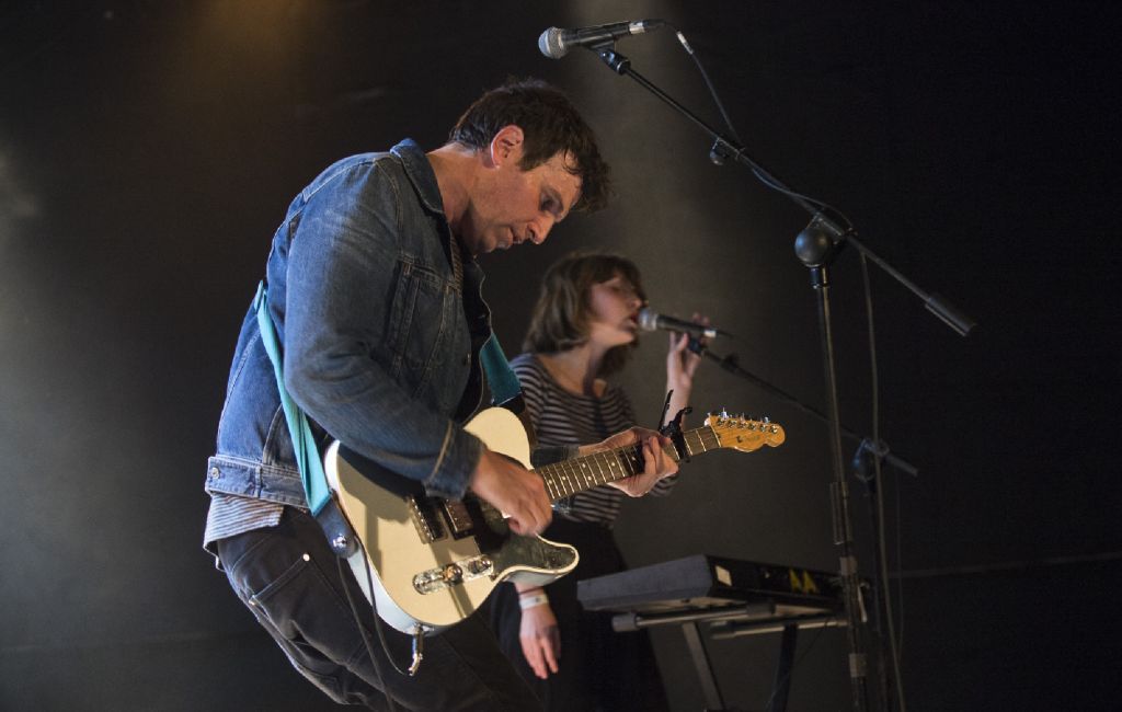 Kip Berman and Peggy Wang of The Pains of Being Pure at Heart. Credit - Jordi Vidal.