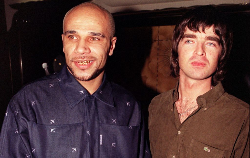 GOLDIE AND NOEL GALLAGHER in 1998