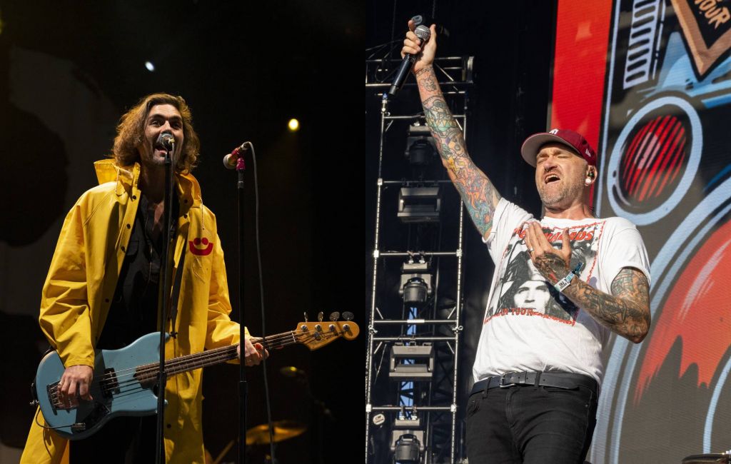 All-American Rejects and New Found Glory. Credit: Joshua Applegate and Barry Brecheisen via GETTY