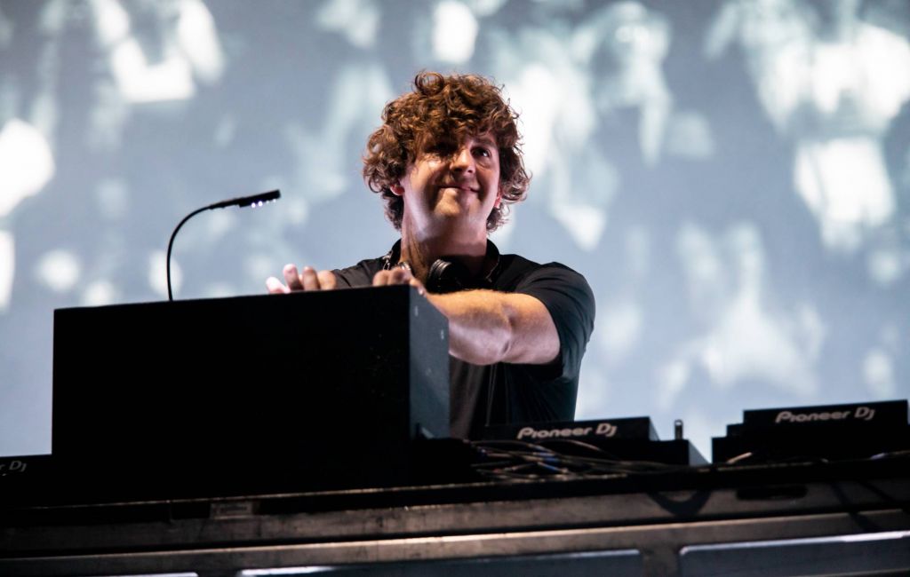 Jamie xx performing onstage at Pitchfork Music Festival at Union Park on July 20, 2024 in Chicago, Illinois. (Photo by Natasha Moustache/Getty Images)