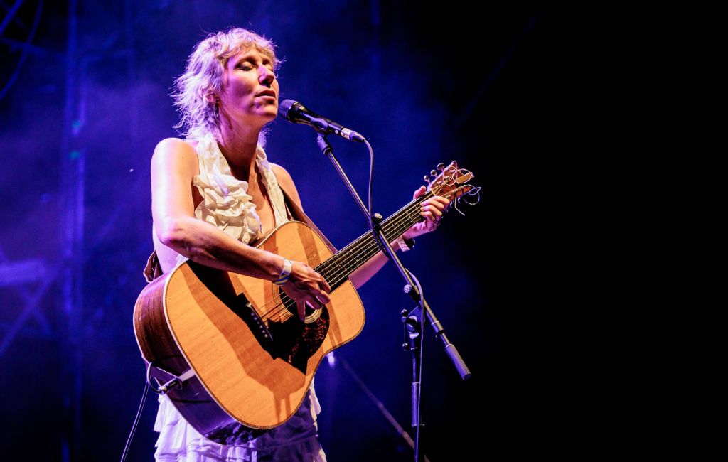 Martha Wainwright performs at Castello Sforzesco on July 23, 2023 in Milan, Italy. (Photo by Sergione Infuso/Corbis via Getty Images)