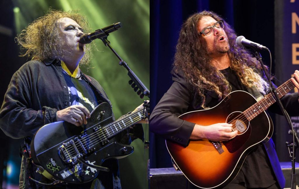 Robert Smith of The Cure and Claudio Sanchez