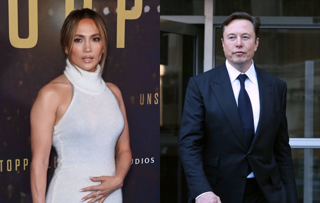 Jennifer Lopez and Elon Musk. Credit: Alan Chapman/Dave Benett and Justin Sullivan via GETTY