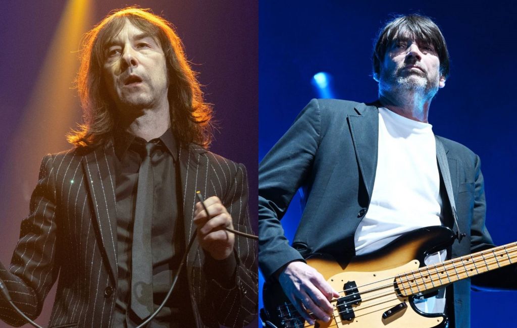 Primal Scream's Bobby Gillespie and Blur's Alex James