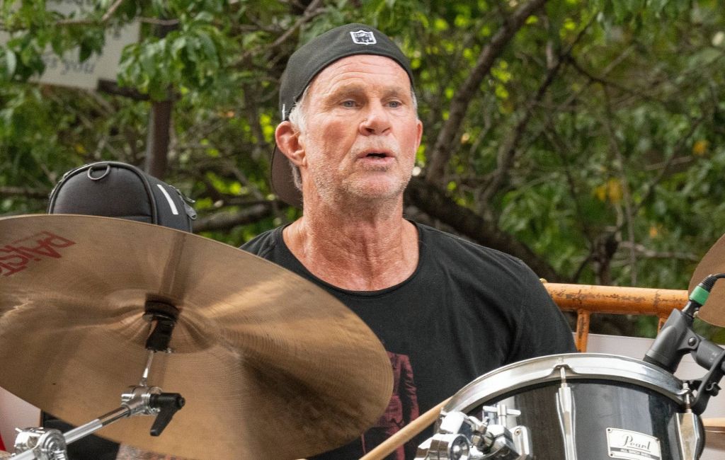 Red Hot Chili Peppers drummer Chad Smith