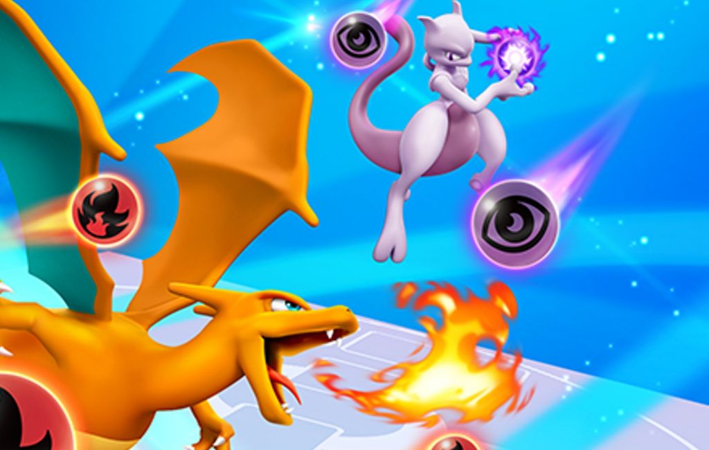 Pokemon TCG Pocket Secret Missions: Charizard and Mewtwo can be seen in the battle art for the game.