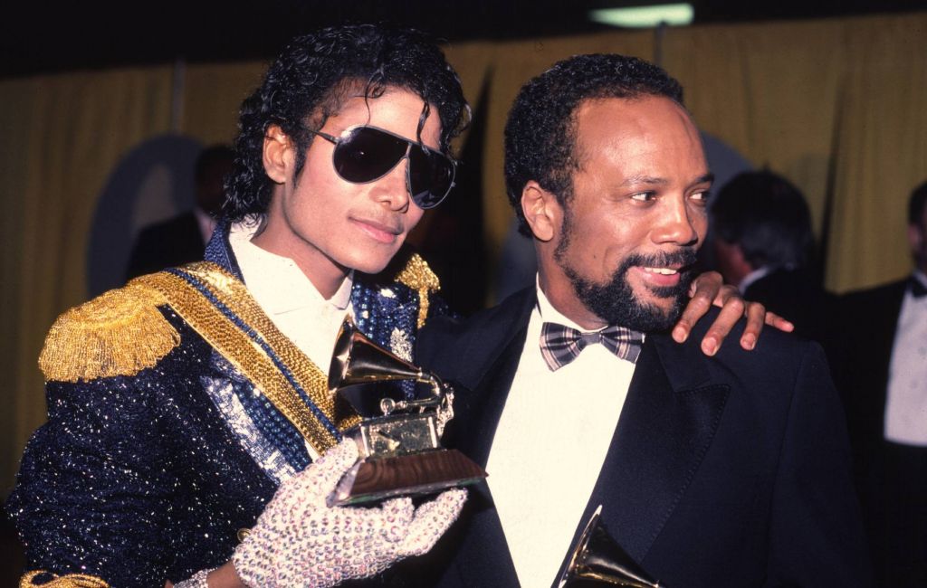 Michael Jackson and Quincy Jones