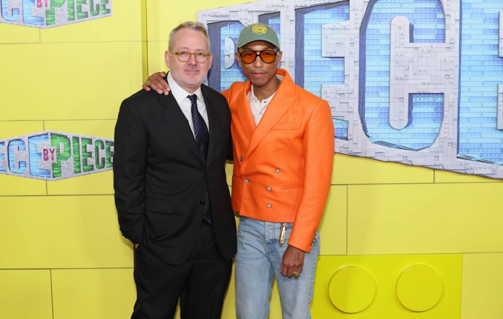 Morgan Neville and Pharrell Williams attend the "Piece By Piece" New York Premiere at Jazz at Lincoln Center on October 09, 2024 in New York City. (Photo by Dia Dipasupil/Getty Images)