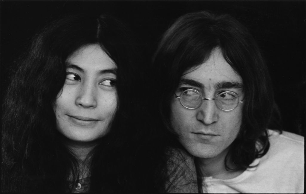 Yoko Ono and John Lennon