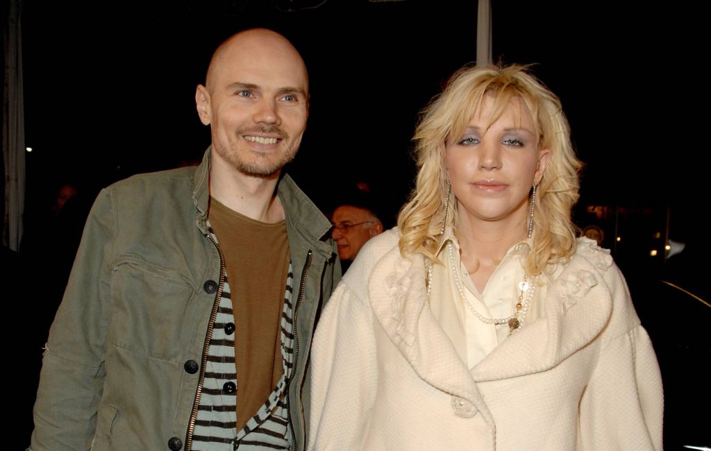 Billy Corgan and Courtney Love. (Photo by Jon Kopaloff/FilmMagic)