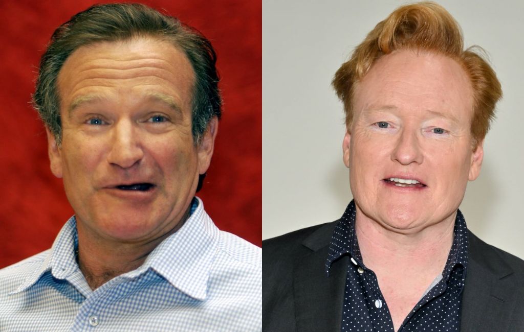 Robin Williams and Conan O'Brien