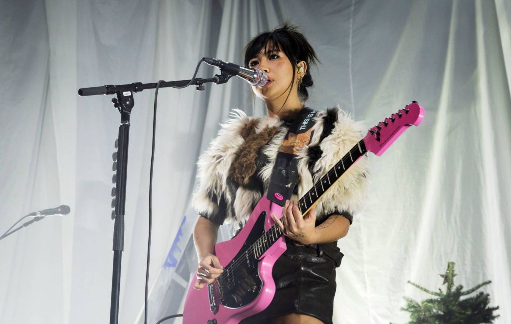 Beabadoobee performs live on stage during a concert at the Huxleys Nueue Welt on December 3, 2024 in Berlin, Germany. (Photo by Frank Hoensch/Redferns)