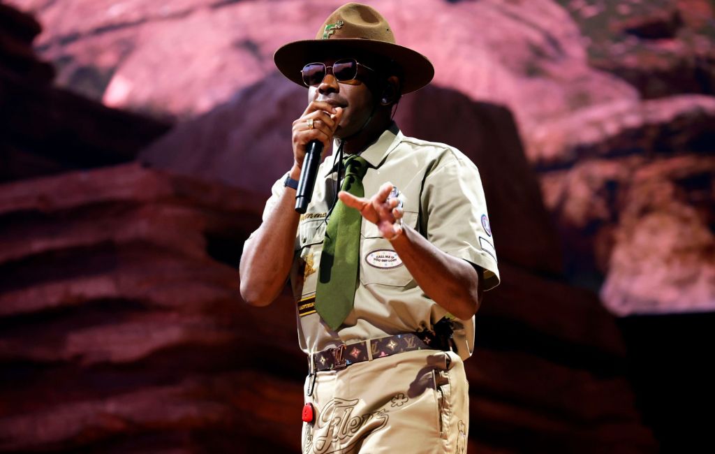 Tyler, the Creator performs at Coachella 2024