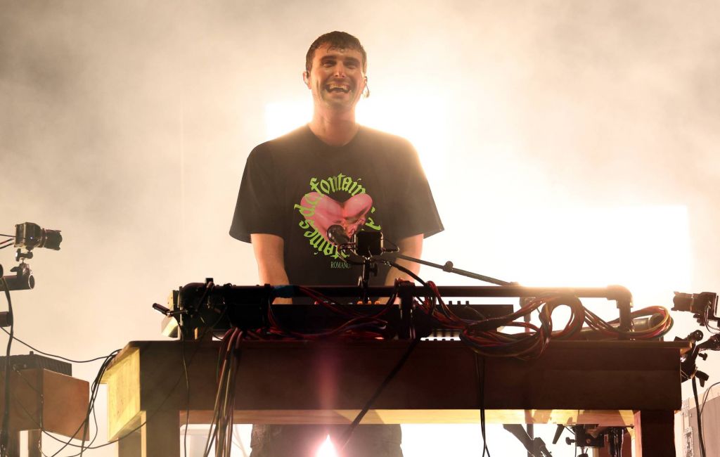 Fred Again performs live on the main stage during day two of Reading Festival 2024. (Photo by Simone Joyner/Getty Images for ABA)