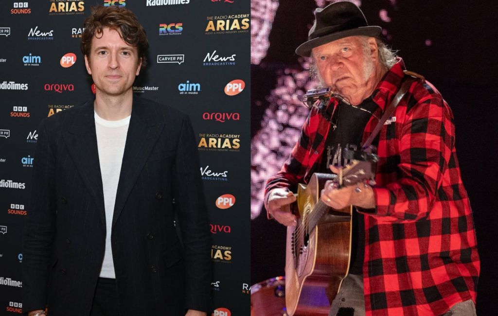 Greg James and Neil Young