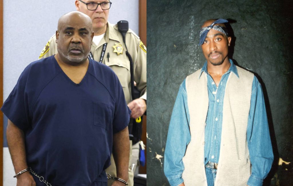 Duane “Keefe D” Davis and Tupac Shakur. Credit: Bizuayehu Tesfaye and Raymond Boyd via GETTY