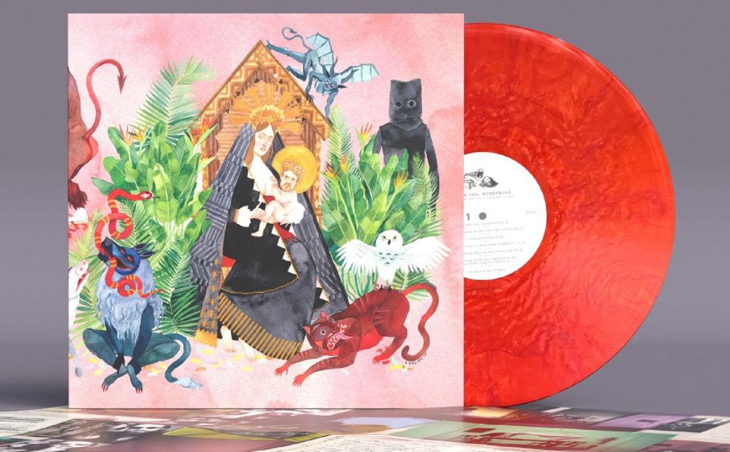 I Love You, Honeybear Single LP Edition | Pearlescent Red