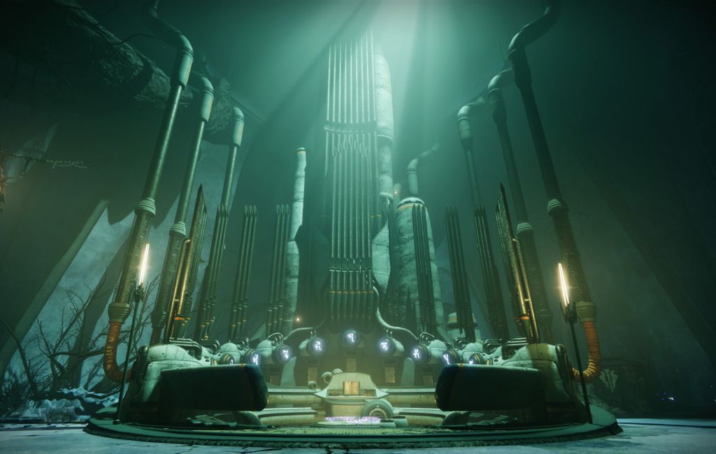 Scorn pipe organ from 'Destiny 2'