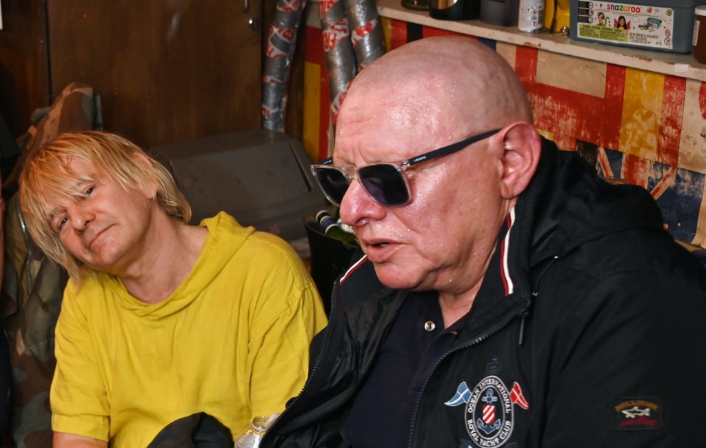 Zak Starkey and Shaun Ryder