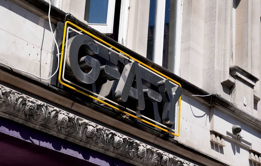 General view of G-A-Y bar in London