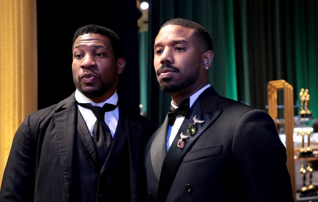 Jonathan Majors and Michael B. Jordan