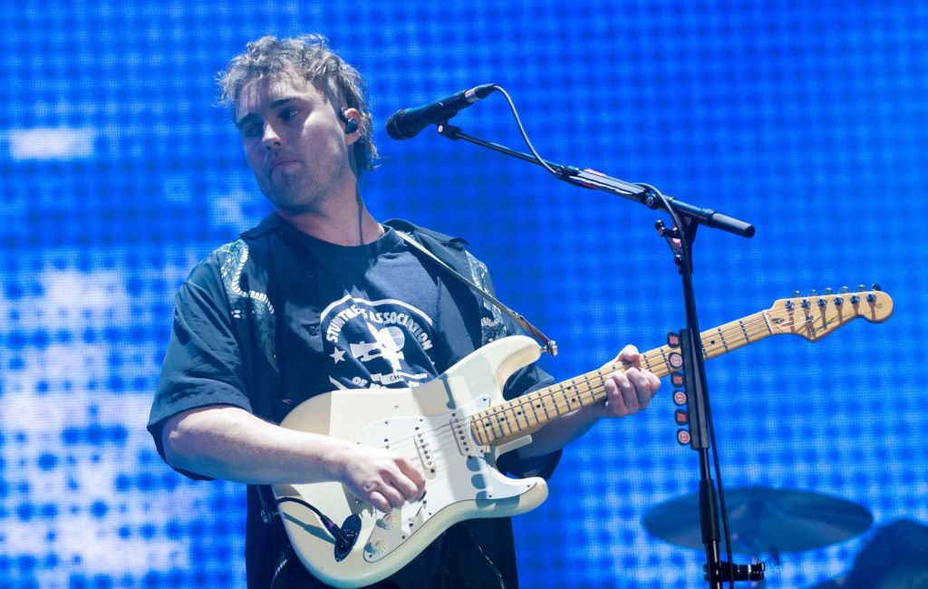 Sam Fender performs on day 1 of Reading Festival 2023 at Richfield Avenue on August 25, 2023 in Reading, England. (Photo by Joseph Okpako/WireImage)