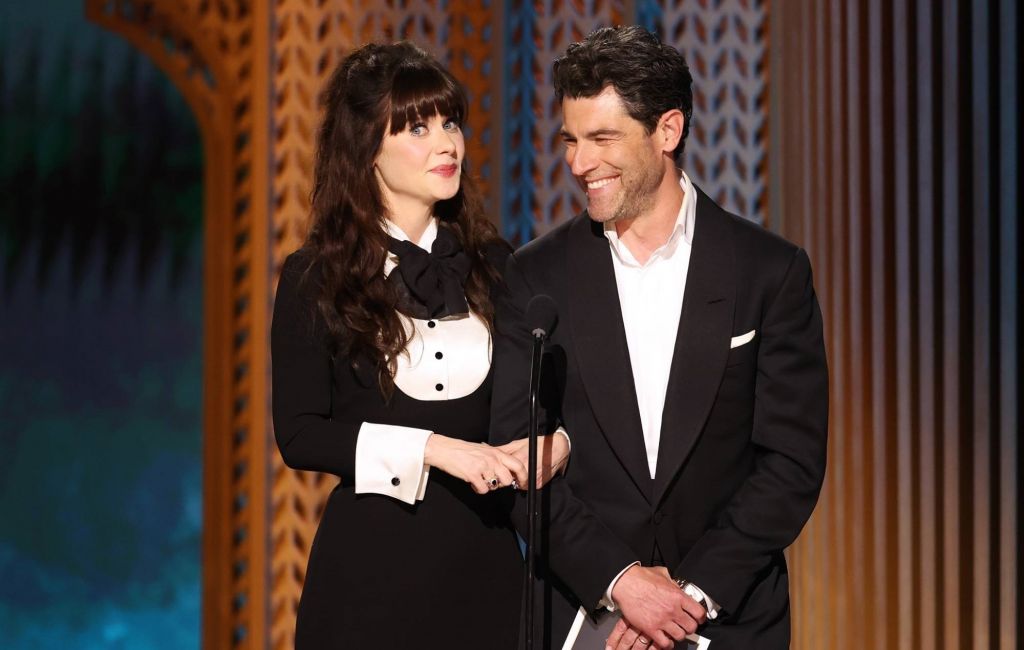 Zooey Deschanel and Max Greenfield