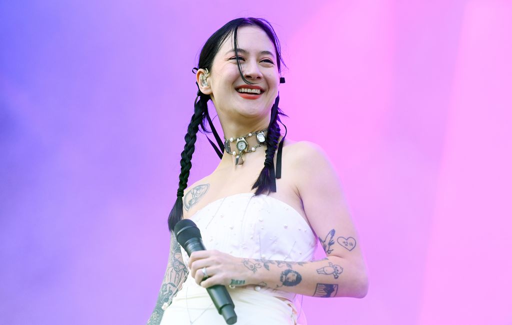 Michelle Zauner of Japanese Breakfast at the 2023 Ohana Festival in Dana Point, California, photo by Gilbert Flores/Variety via Getty Images