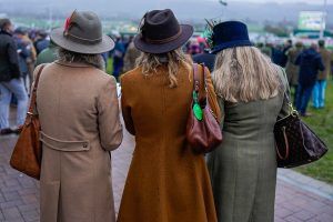 Three ladies at Cheltenham