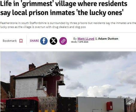 Birmingham Live grimmest village article