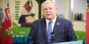 A photo of Ontario Premier Doug Ford.