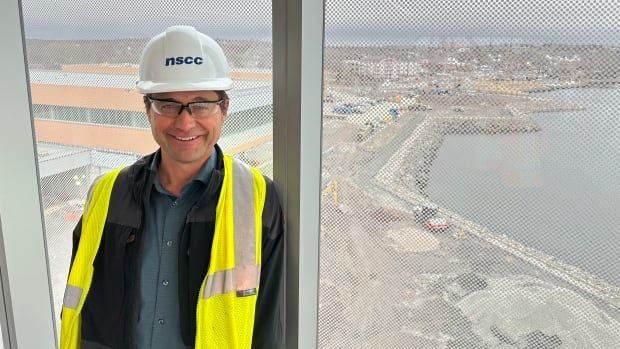 Mike Chapman is Manager of Infrastructure and Sustainability with the NSCC. The new Sydney Waterfront Campus sits 1.25 meters above sea level on infilled land on the shore of Sydney Harbour.