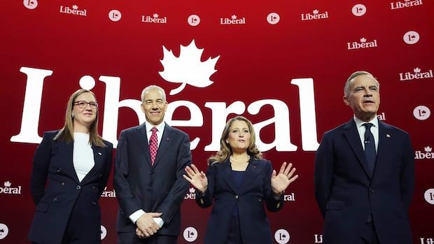 Liberal leadership candidates.