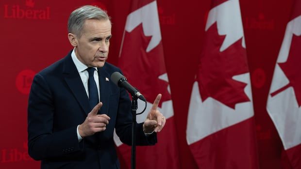 Liberal Party of Canada leadership candidate Mark Carney 